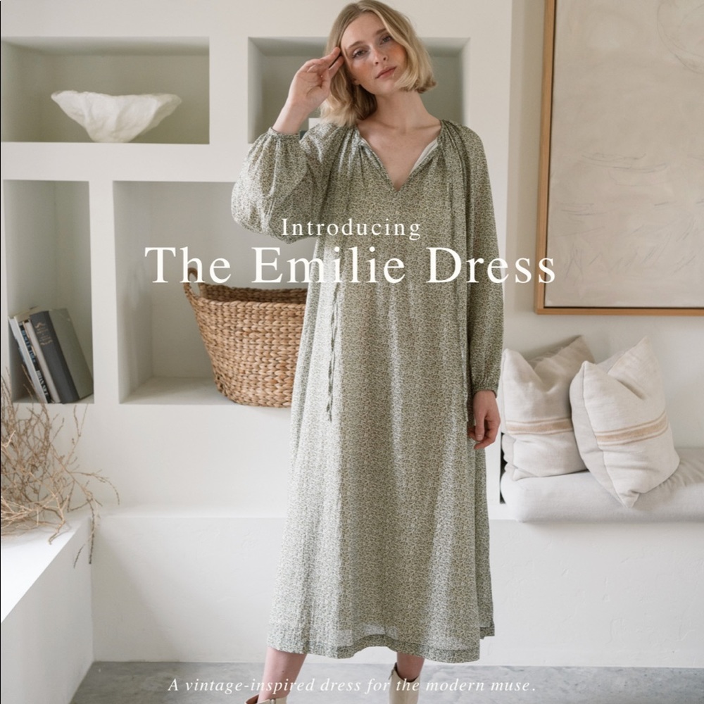 LAUDE the Label Emilie Dress in Canyon Floral